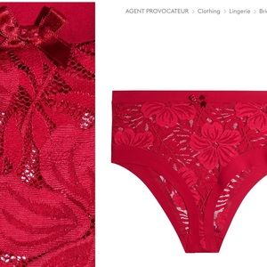 Agent Provocateur Big Brief Red size 5